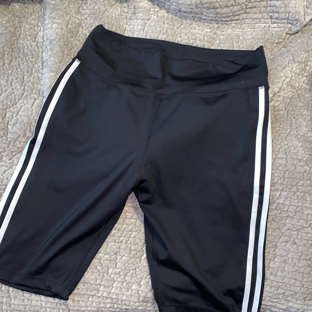 Adidas bike shorts, 10” length, only worn twice
